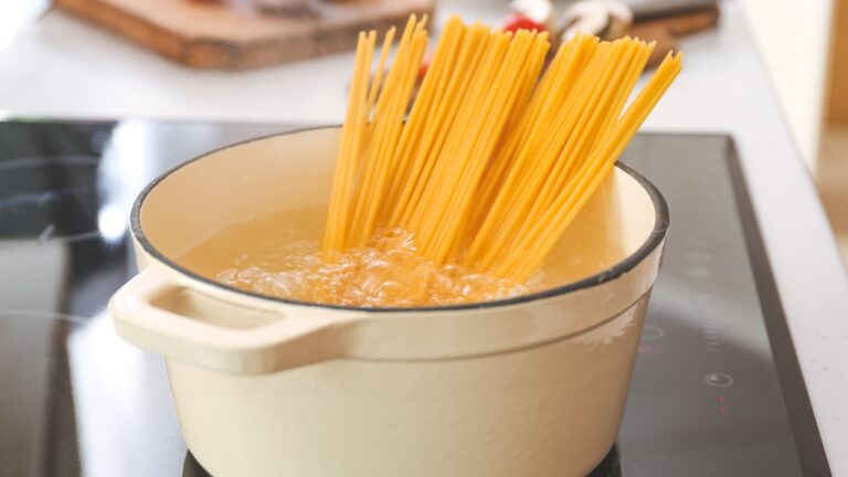 cooking pasta