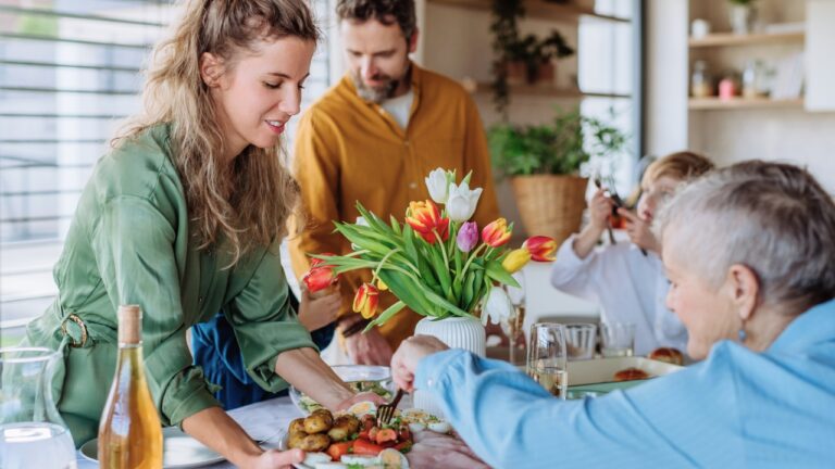 hosting dinner party