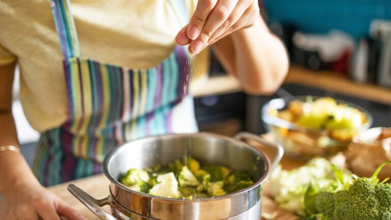 seasoning food